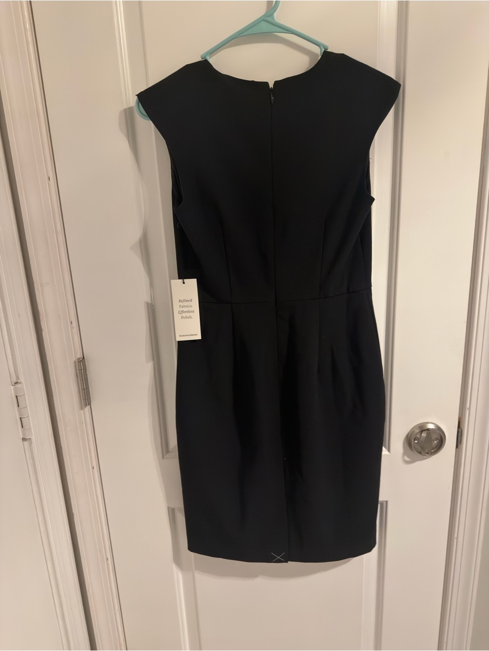 Classic Black Sheath Dress - Women's Professional Dress